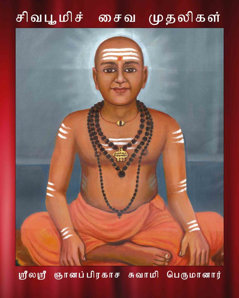 சுவாமி ஞானப்பிரகாசர் பெருமானாருக்கு திருவுருவப்படம்