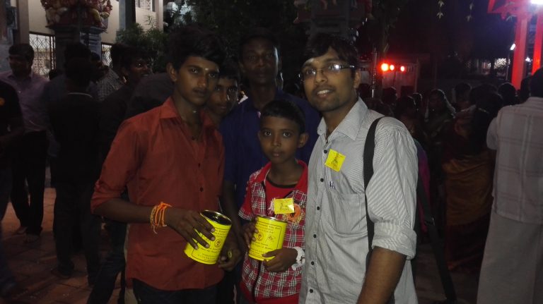 சிவராத்திரி நந்திக்கொடி நிதிசேகரிப்பு